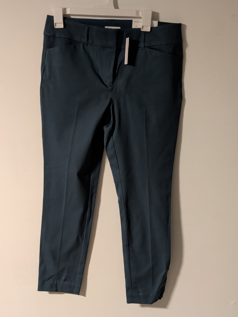 LOFT Women's Skinny Ankle Mid Rise Slacks 8